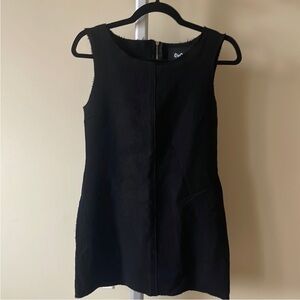 Dolce & Gabbana black wool mini dress, size EU 42/ US 8